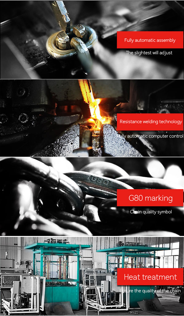 Xích thép chịu lực G80 Kawasaki GR 80 5