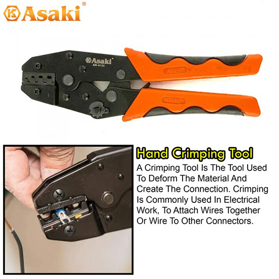 Kìm bấm cos Asaki AK 9122 2