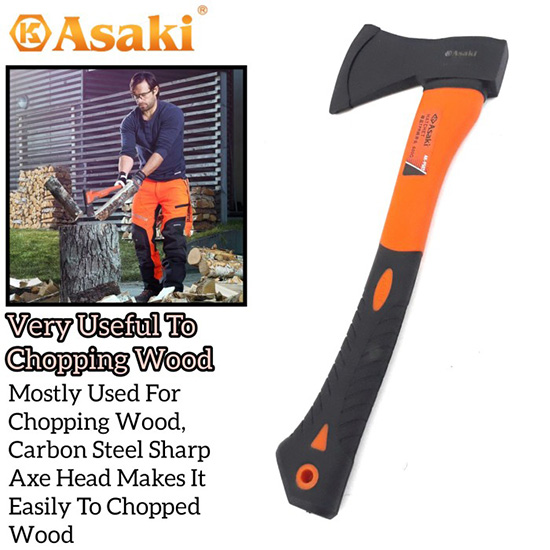 Rìu cán nhựa 16 inch Asaki AK 9507 1