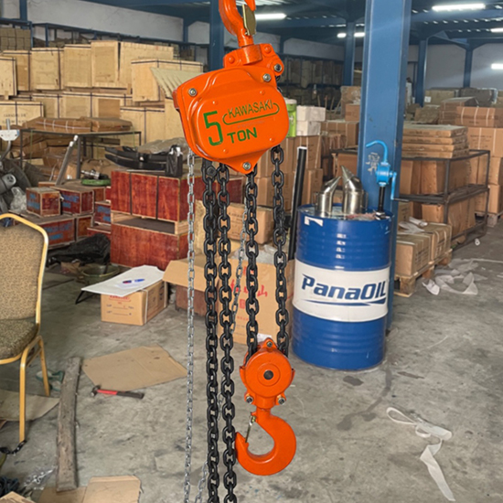 Palăng xích kéo tay 5 tấn KAWASAKI VC 5 1