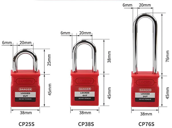 Khóa An Toàn Càng Thép PROLOCKEY CP