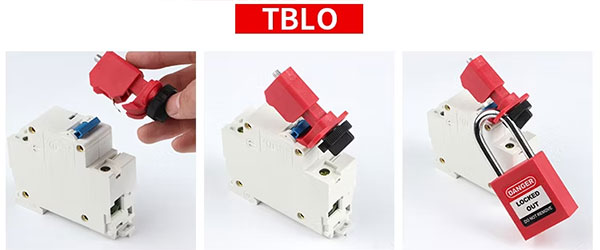 Khóa cách ly Aptomat mini có thanh nối PROLOCKEY TBLO 4