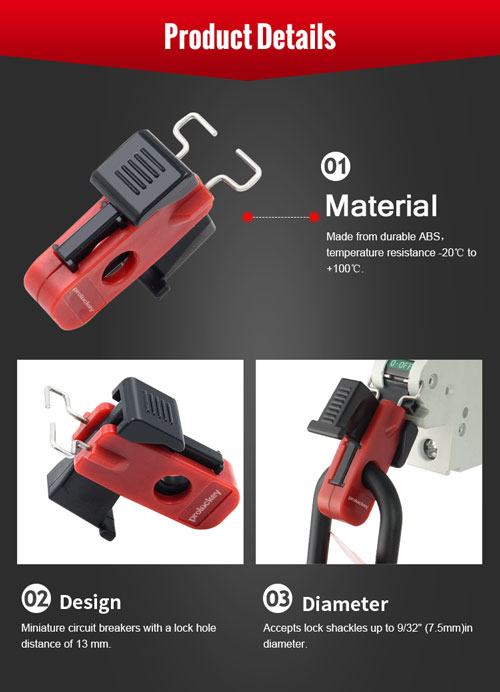 Khóa CB tép chốt hướng vào LOCKEY PIT 2