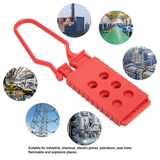 Khóa nhóm 6 người bằng nylon không dẫn điện Master Lock 428 2