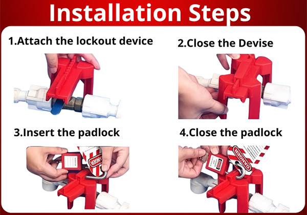 Khóa van bi tay gạt có thể điều chỉnh PROLOCKEY ABVL01M