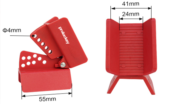 Khóa van bướm có thể điều chỉnh PROLOCKEY BVL11 4