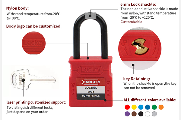 o khoa an toan nhua nhiet deo cach dien prolockey cp38p 1