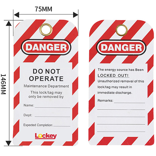 Thẻ cảnh báo DANGER–DO NOT OPERATE PROLOCKEY LT03 1