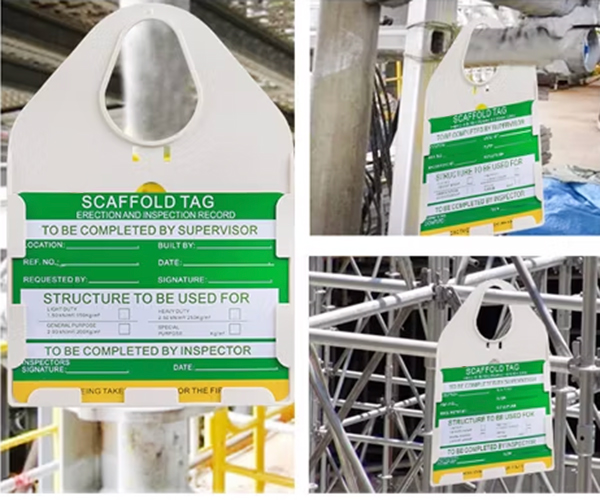 Thẻ treo kiểm tra an toàn giàn giáo PROLOCKEY SLT04 2