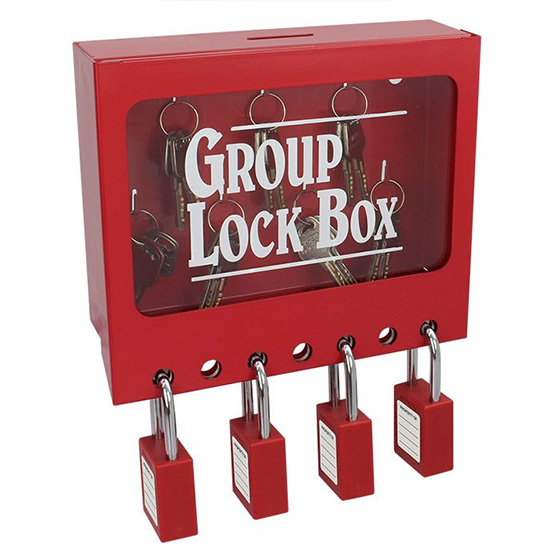 Hộp khóa nhóm LOTO 7 người PROLOCKEY LK71 2