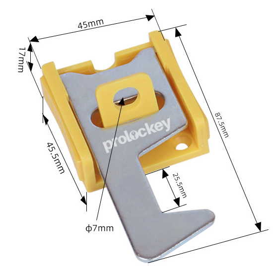 Khóa an toàn núm xoay Công tắc chuyển mạch Prolockey ECL01 1