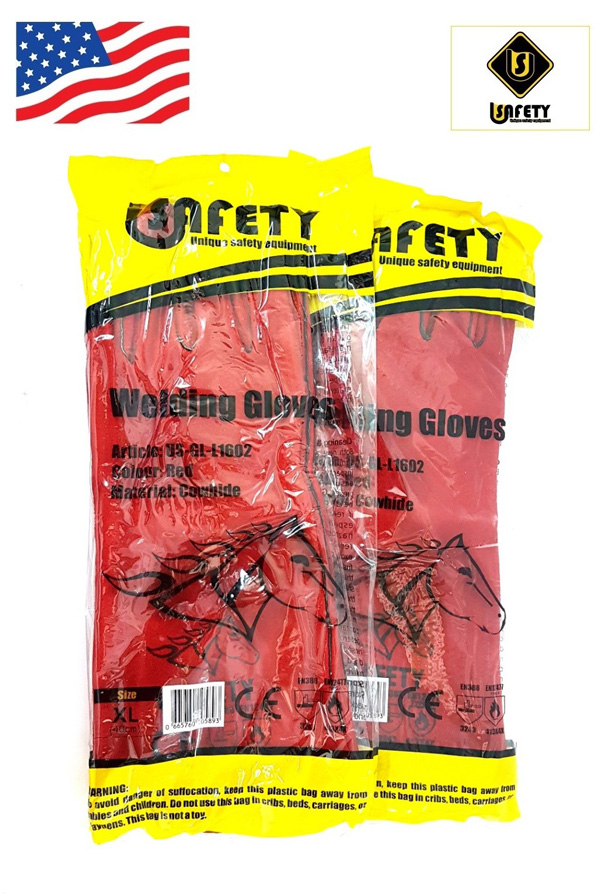 Găng tay da hàn Usafety US GL L1602 1