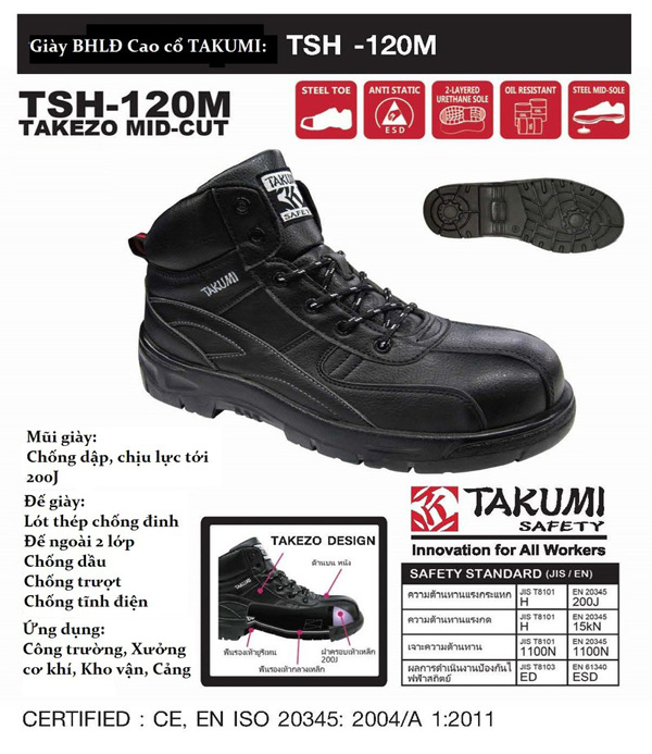 giay bao ho lao dong cao co takumi tsh 120m 1
