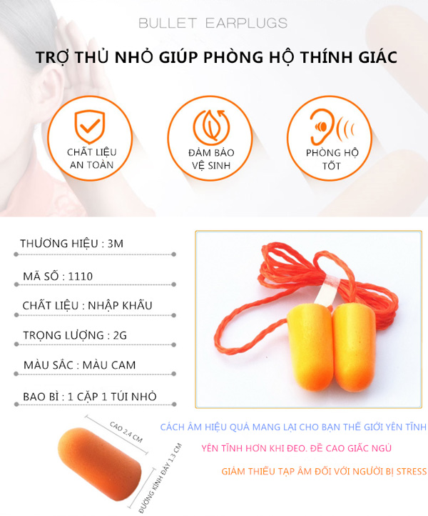 nut tai chong on 3m 1110 4