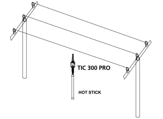 Hình 2 Phát hiện điện áp trong đường truyền