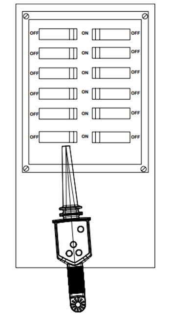 Hình 5 Phát hiện điện áp trong công tắc