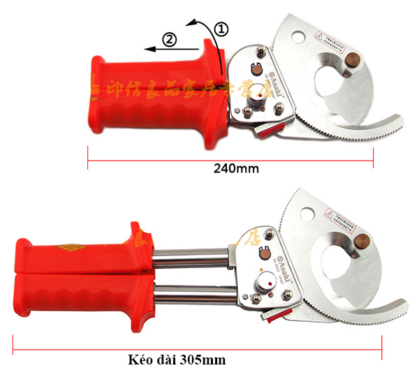 Kéo trợ lực cắt cáp điện Asaki AK 8403