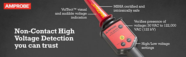Thiet bi kiem tra dien ap khong tiep xuc Amprobe TIC 300 PRO