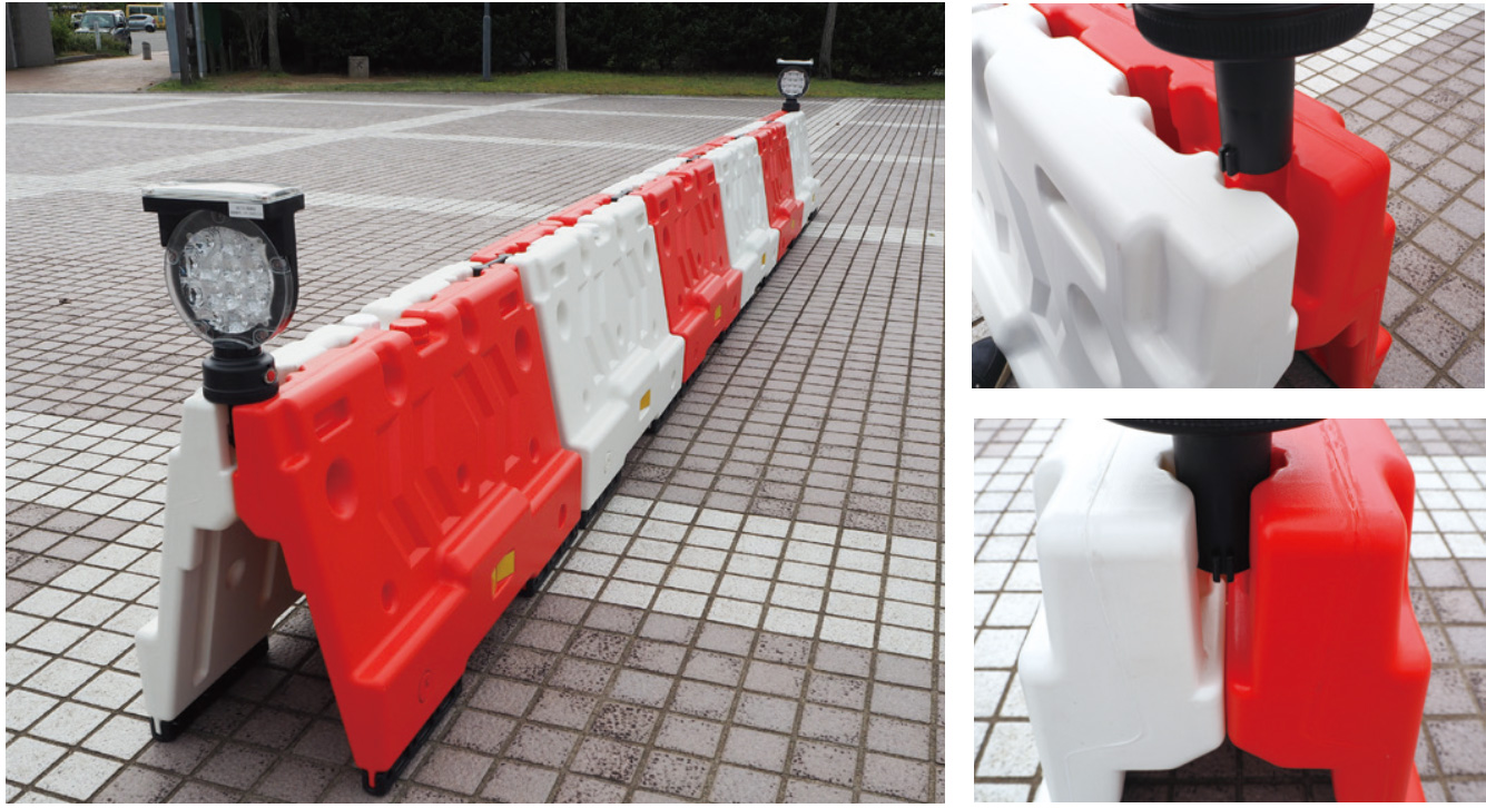 Dải phân cách nhựa chứa nước KY Movrock 1