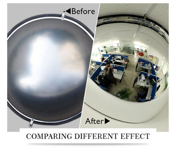 Gương chỏm cầu Polyme KLH 0100 6