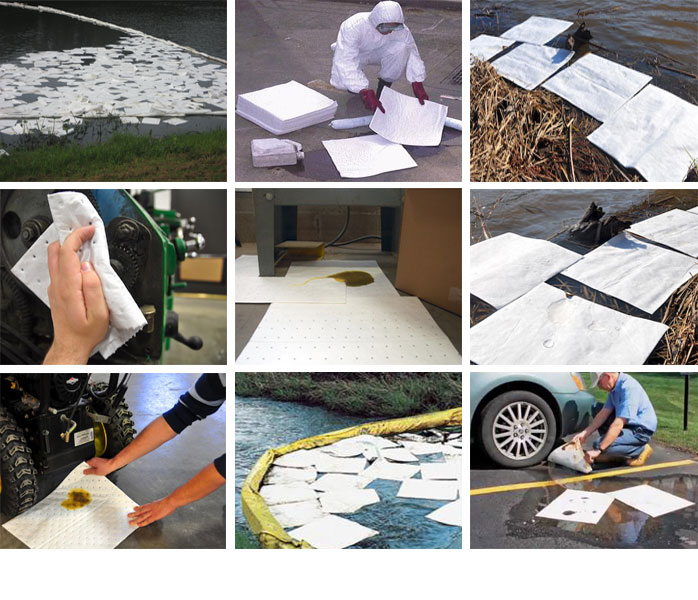 oil sorbent pad