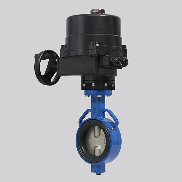 Van bướm động cơ điện DN50 SHINYI EOM 0050 1