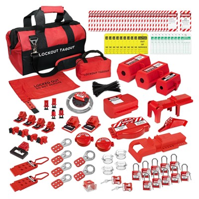 Bộ khóa LOTO an toàn điện & van 95 chi tiết PROLOCKEY LK-TSK5C