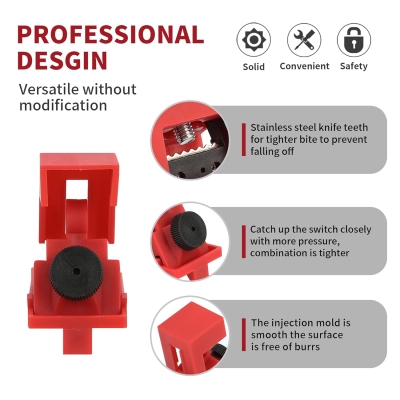 Khóa cầu dao MCCB 120V–230V dạng clamp-on PROLOCKEY CBL11