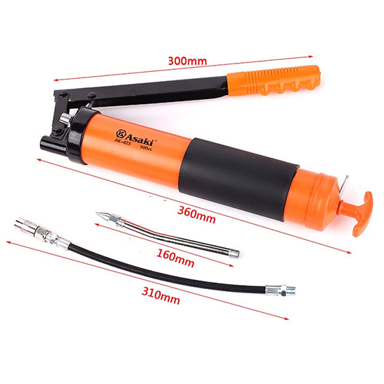 Ống bơm mỡ bò 500cc Asaki AK 0423