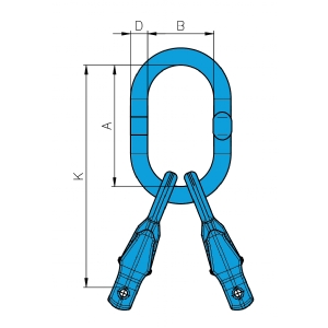 Cụm liên kết chính G100 có thể thu ngắn xích YOKE X A05 1