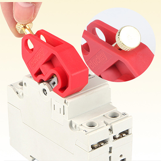 Khóa LOTO aptomat MCB đa cực PROLOCKEY CBL01 2 1